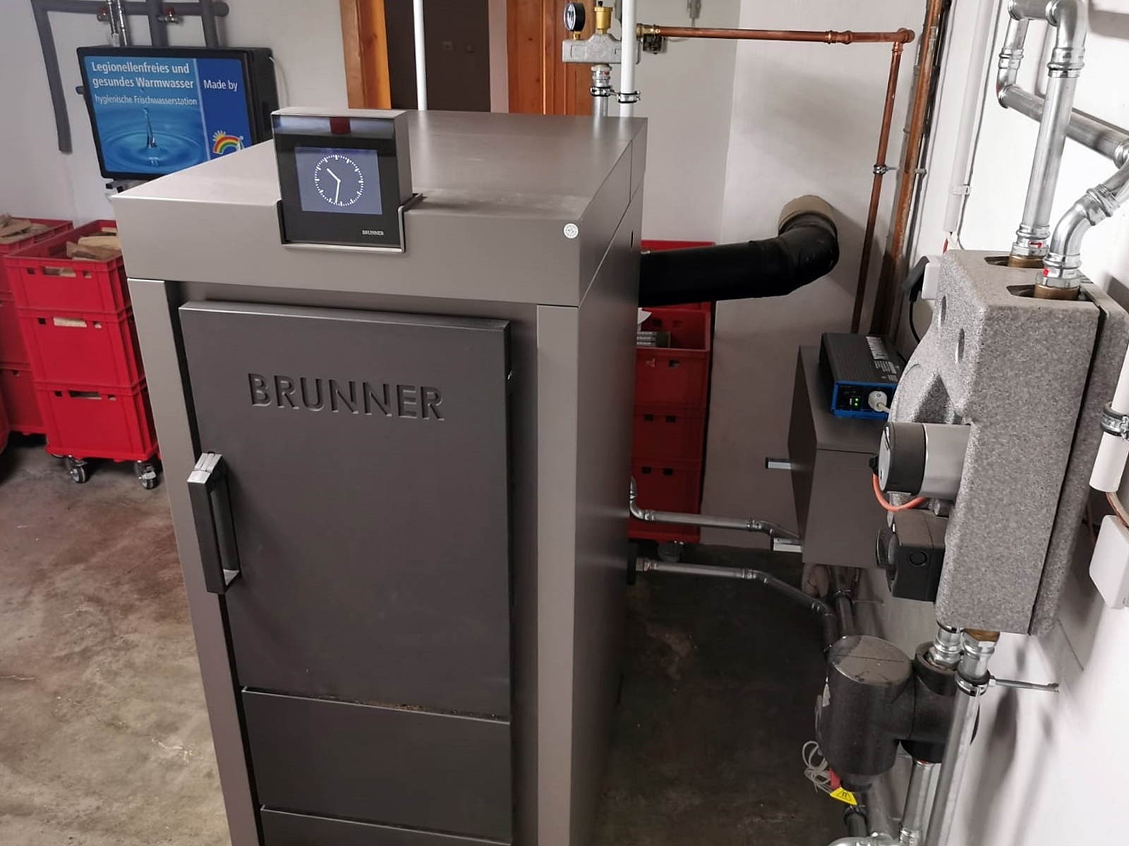 Brunner Holzvergaserkessel mit Schönfelder GmbH